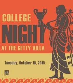 College Night at the Getty Villa