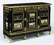 French Cabinet, dates from about 1785