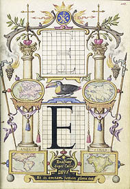 Guide for Letter E / Hoefnagel