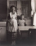 Mother and Son, Utah / Lange