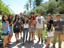 Latin Academy students