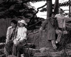See Yang Fudong's Seven Intellectuals in a Bamboo Forest
