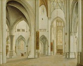 The Interior of St. Bavo / Saenredam