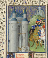 The Duke of Berry on a Journey/ Limbourg brothers