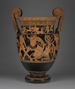 Mixing Vessel with Greeks Battling Amazons / Niobid Painter