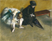 Waiting/ Edgar Degas