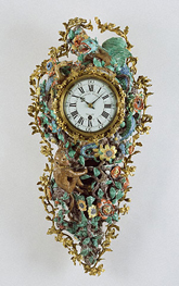 Students identify natural and man-made objects, and real and imaginary animals, in this decorative clock.