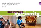 This mailer provides basic information about school visits to both sites, and includes two posters with works of art from our permanent collection