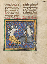 A Siren and a Centaur /Franco- Flemish