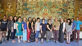 2015 Summer Institute on China teachers at the Dunhuang Museum.