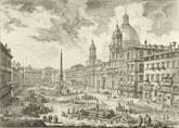 View of the Piazza Navona / Piranesi