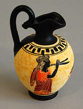 Inspired by ancient art: terra cotta vases in eight designs