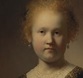 Portrait of a Girl / Rembrandt