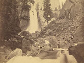 Vernal Fall, 300 Feet, Yosemite, No. 87 / Watkins