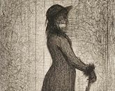 Une elegante / Seurat