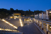 Outdoor theater at the Getty Villa