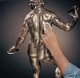 The making of a bronze sculpture, on view now