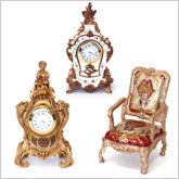 Tell time, Rococo style - $30 to $45