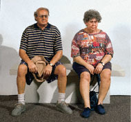 Old Couple on a Bench / Hanson
