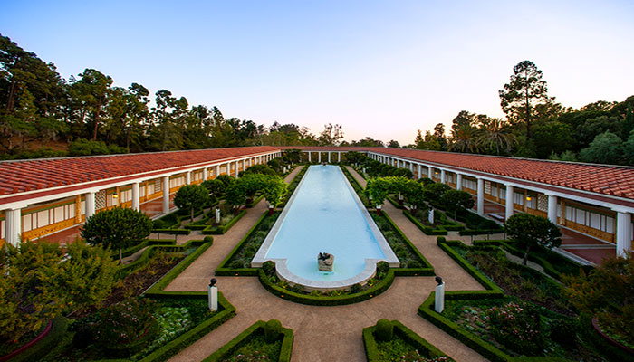 The Getty Villa and Getty Center are safe from fires.