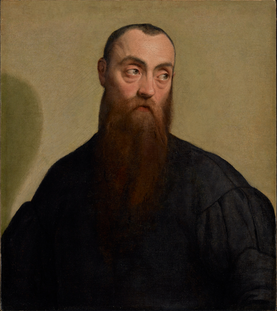 portrait of a bearded