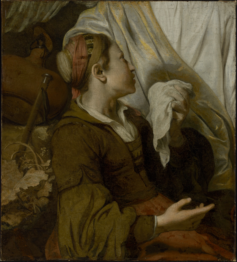 Hagar Weeping (Getty Museum)
