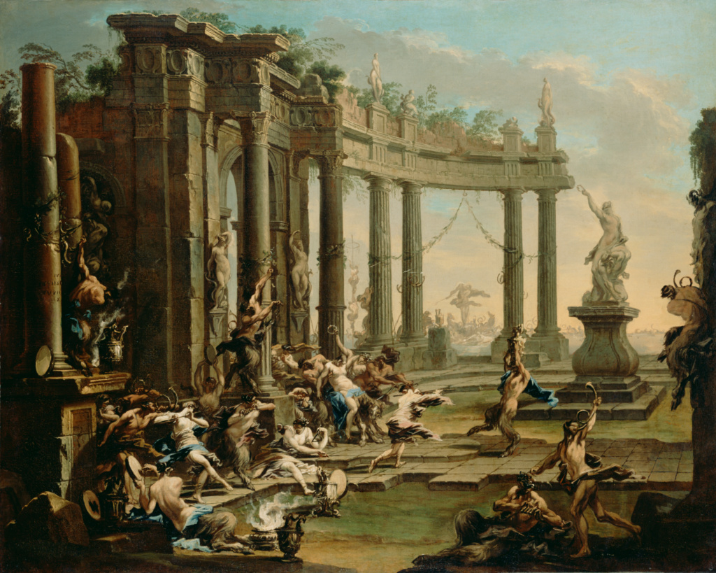 Bacchanale Getty Museum 