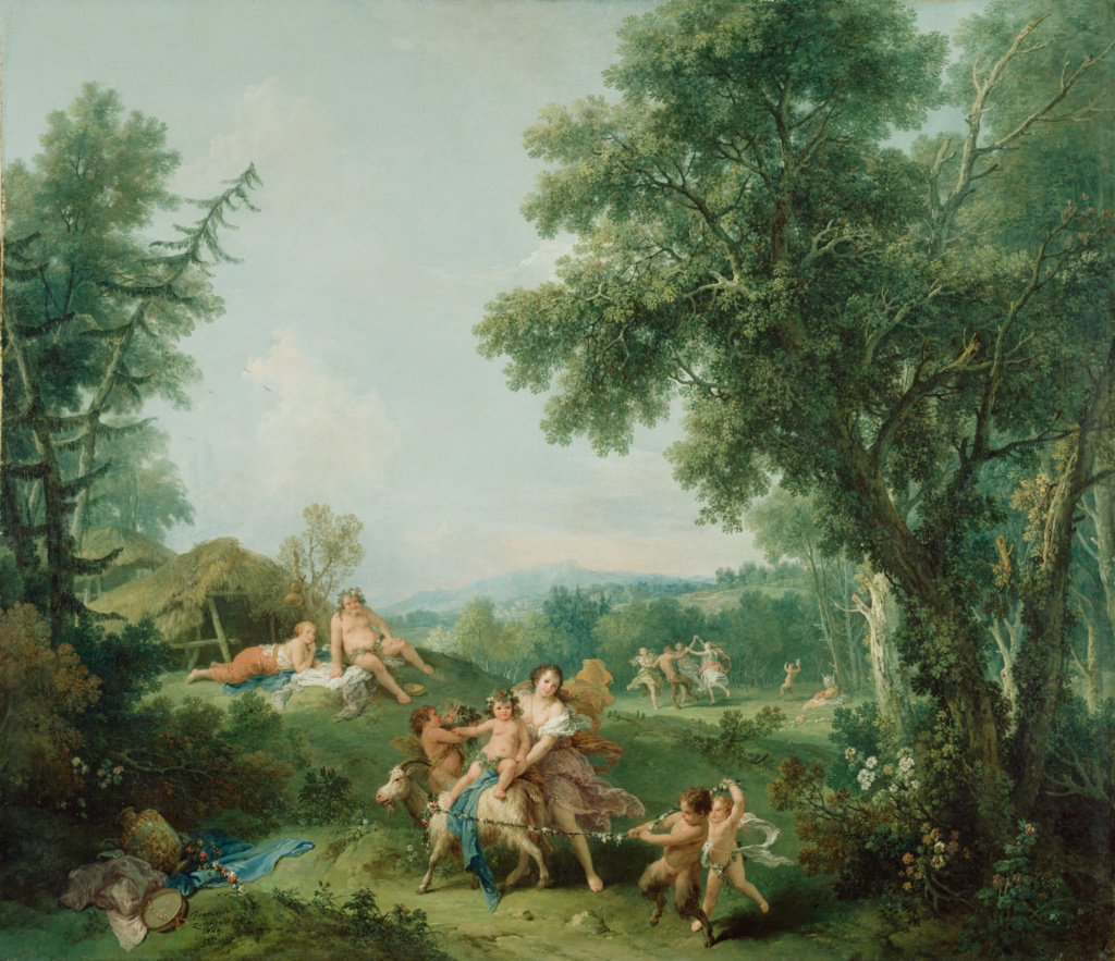 Landscape with the Education of Bacchus (Getty Museum)
