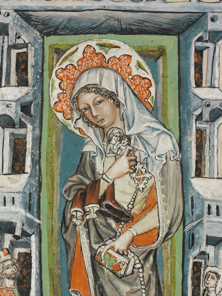 Saint Hedwig of Silesia with Duke Ludwig I of Liegnitz and Brieg and