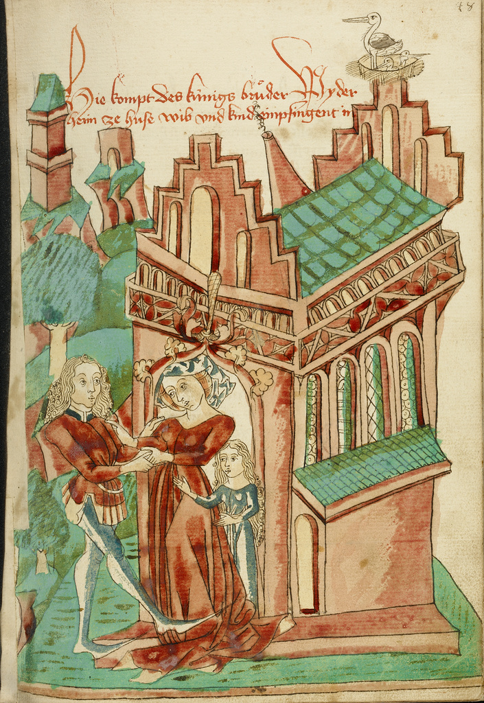 The King's Brother by his (own) Wife and Daughter (Getty Museum)