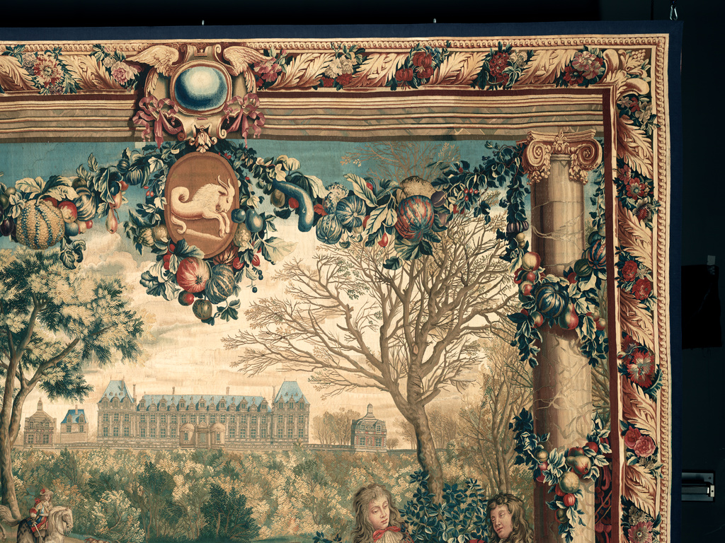 Château of Monceaux / Month of December (Getty Museum)