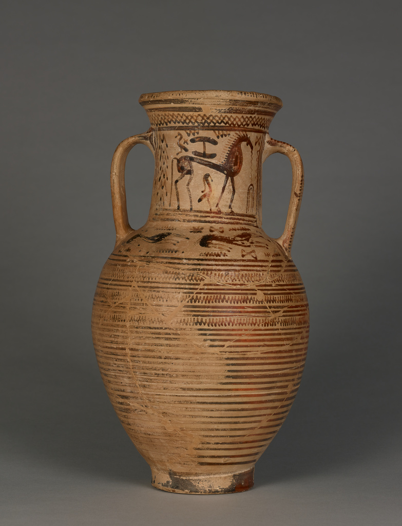 Attic Geometric Amphora (Getty Museum)