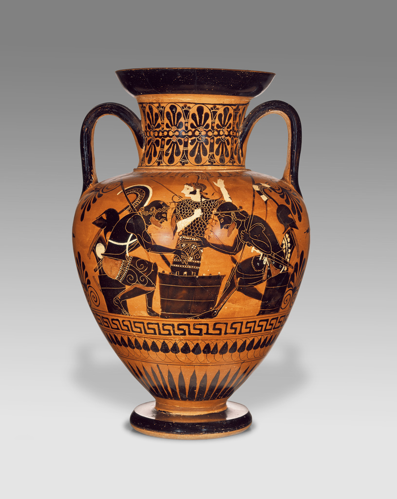 Attic BlackFigure Neck Amphora (Getty Museum)
