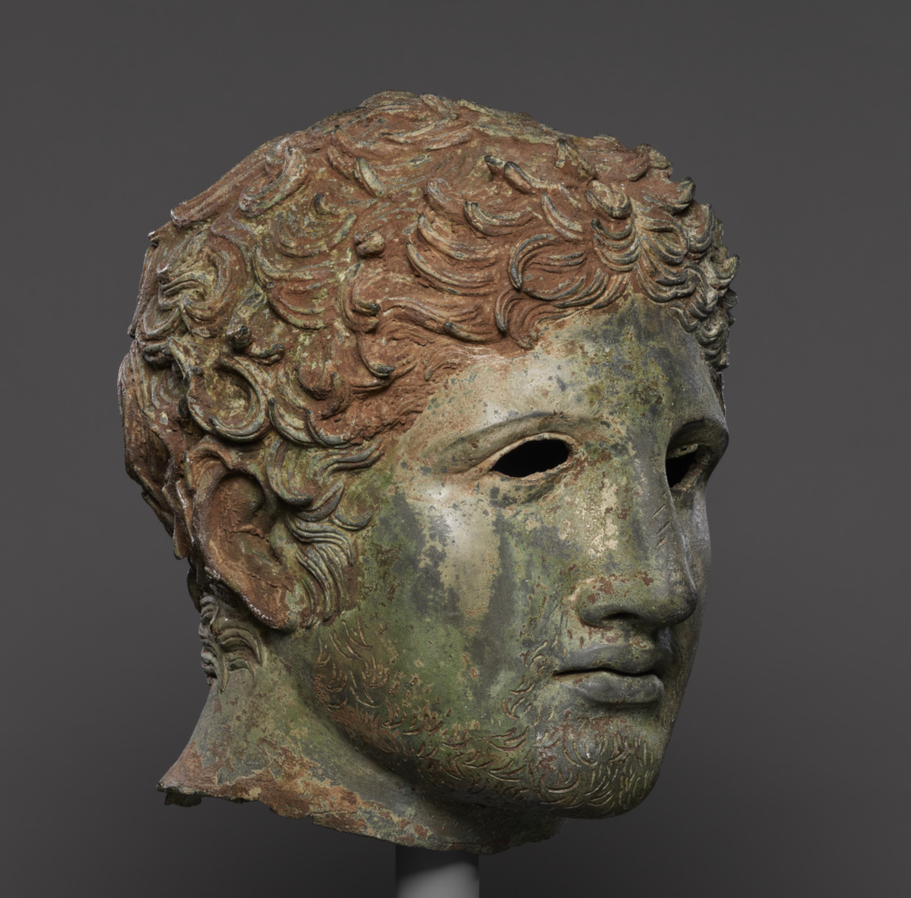 Head from a Statue of a Youth (Getty Museum)