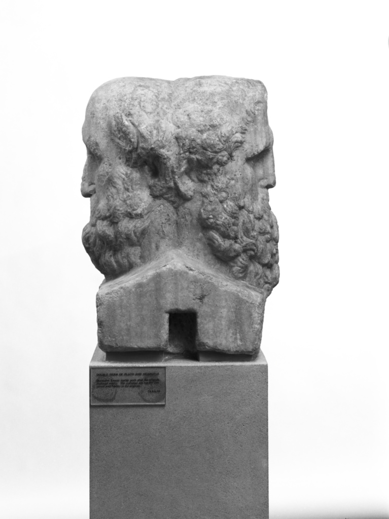 Double Portrait Herm of Aristotle and Plato (Getty Museum)