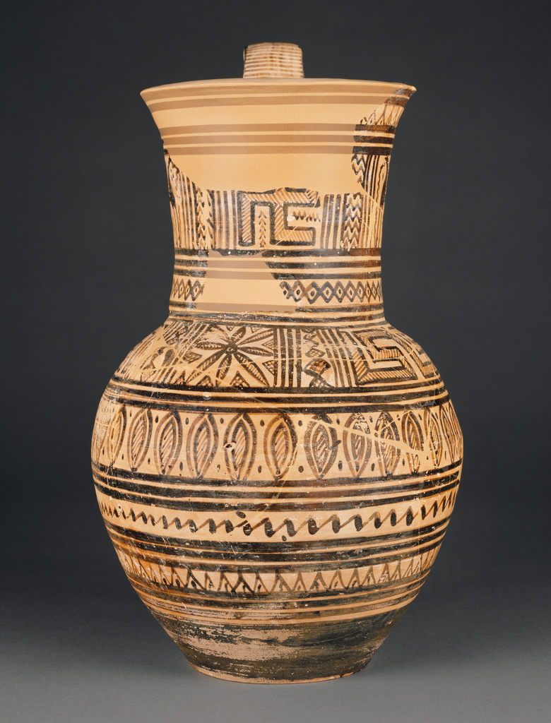 Attic Geometric Oinochoe Getty Museum