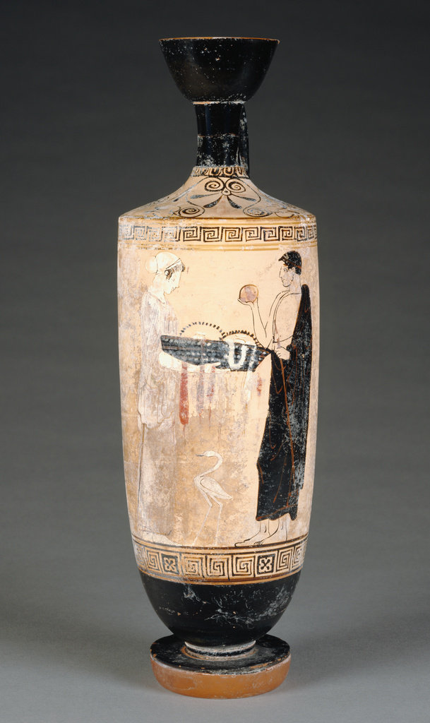 White Ground Lekythos Getty Museum