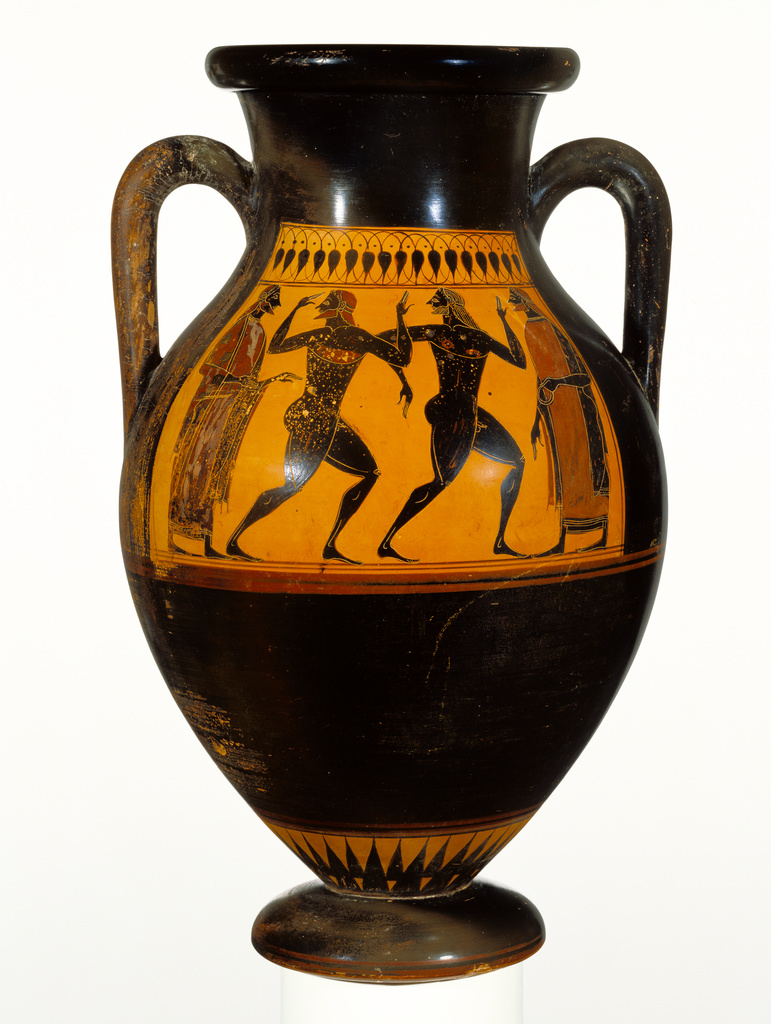 BlackFigure Amphora (Getty Museum)