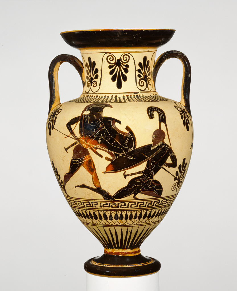 Attic BlackFigure Neck Amphora (Getty Museum)