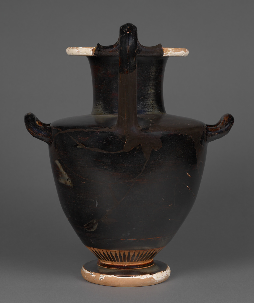 Attic BlackFigure Hydria (Getty Museum)