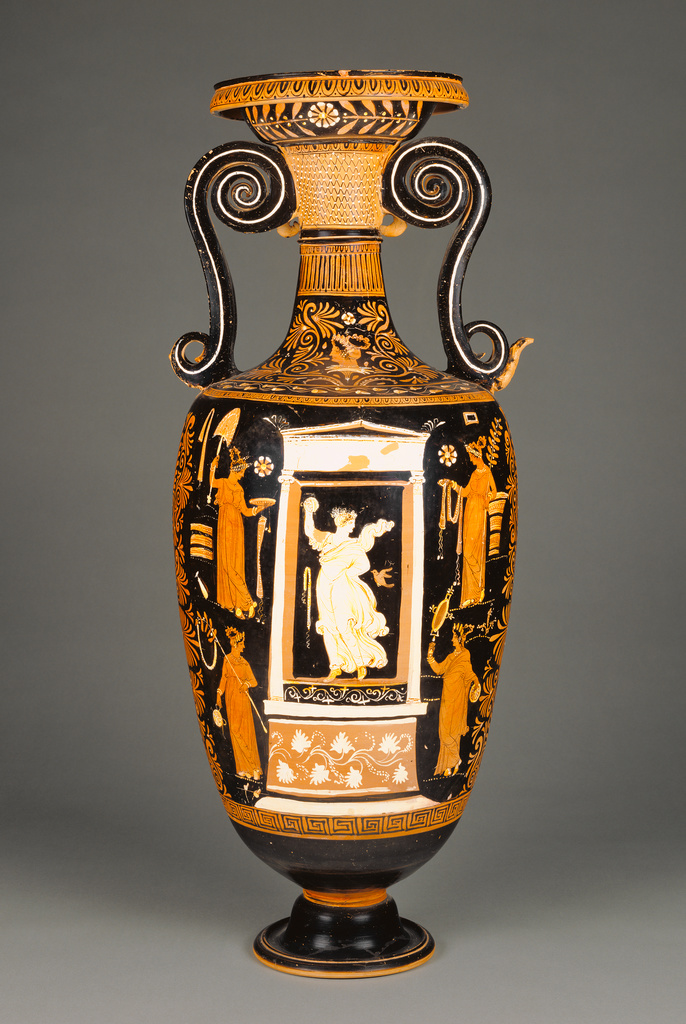 Apulian Red Figure Loutrophoros Getty Museum