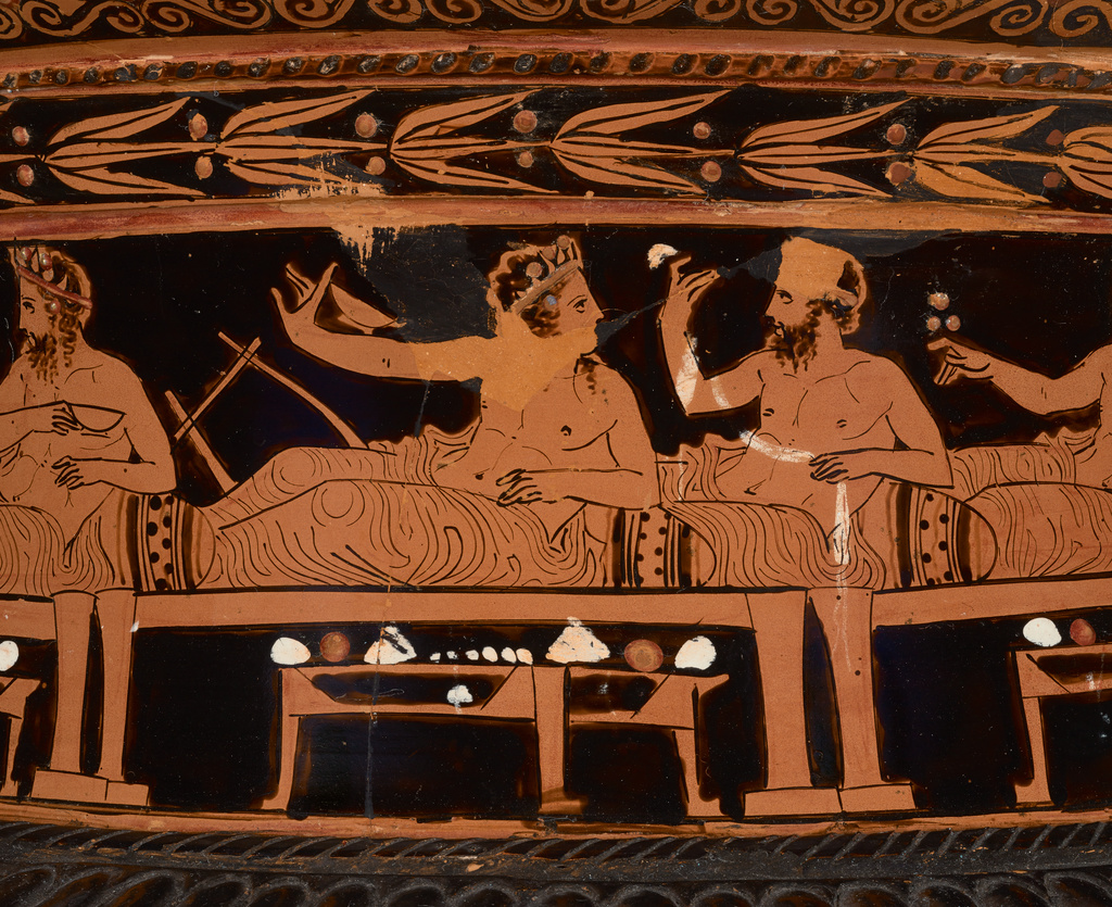 Attic RedFigure Dinoid Volute Krater and Stand (Getty Museum)