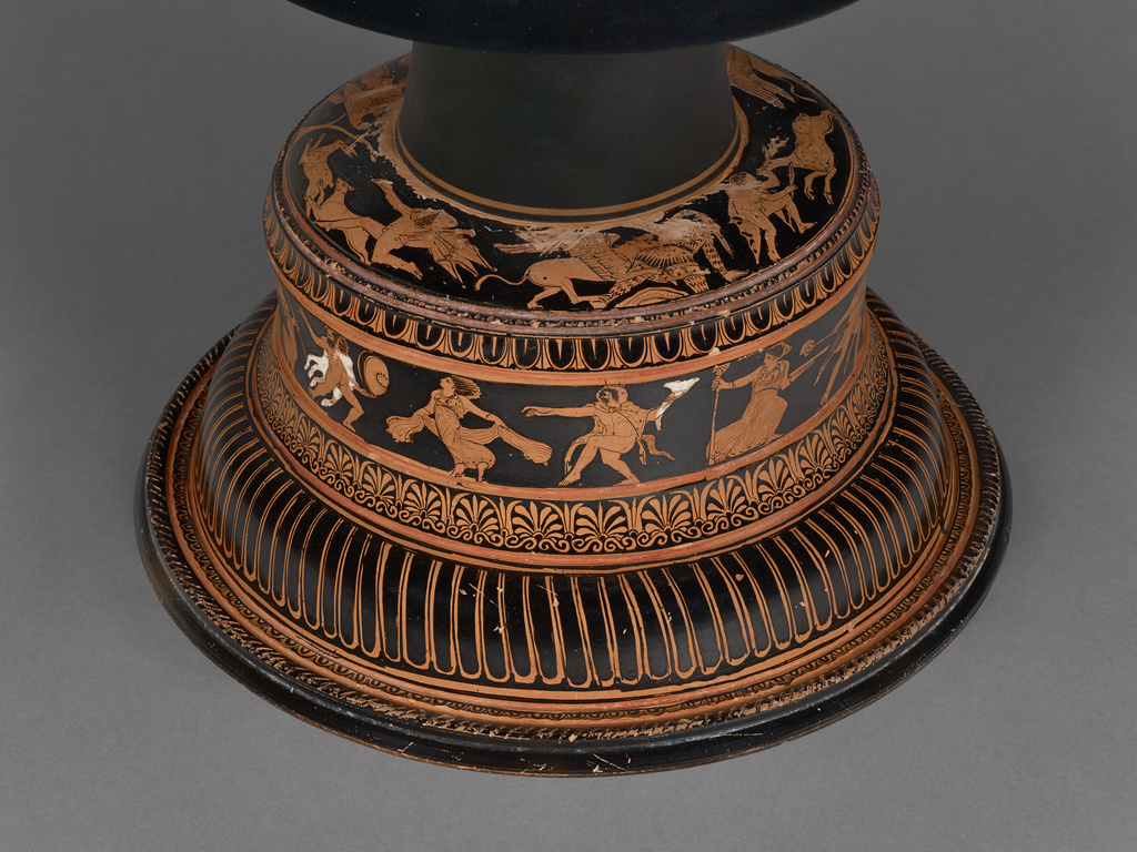 Attic RedFigure Dinoid Volute Krater and Stand (Getty Museum)