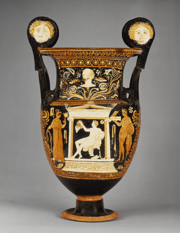 Apulian Red Figure Volute Krater Getty Museum
