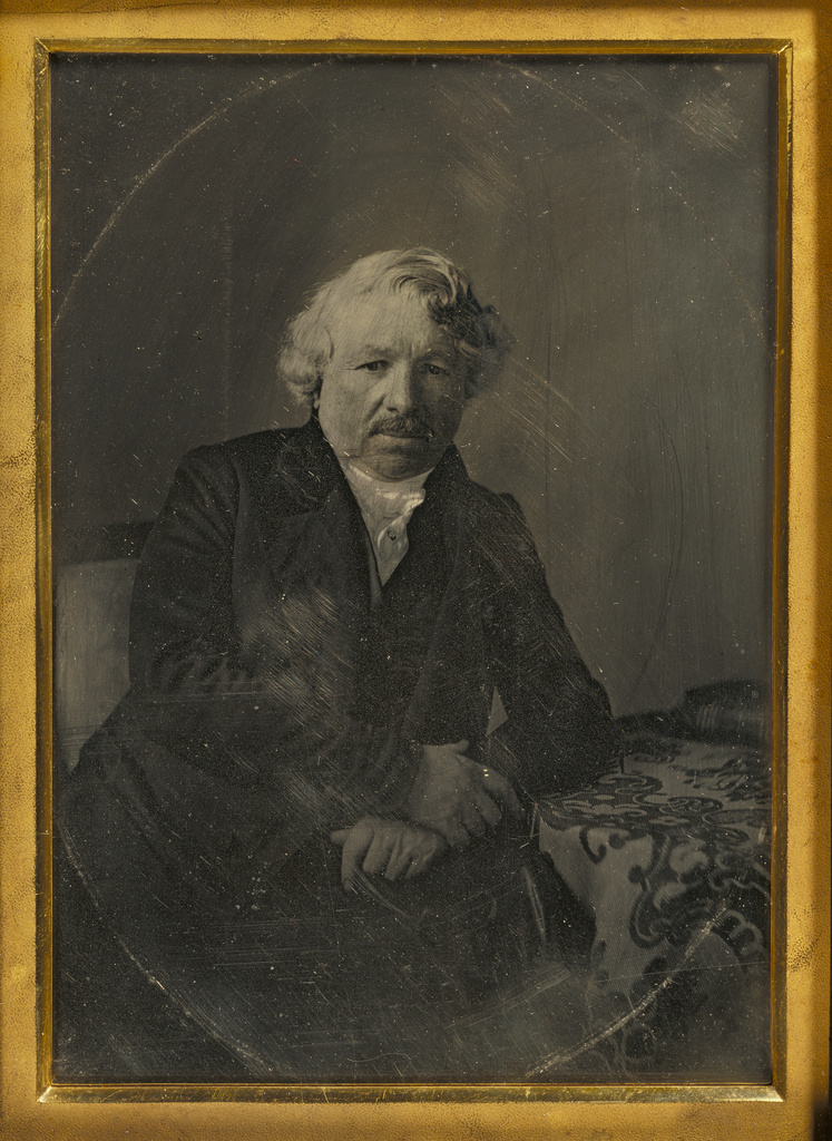 Portrait Of Louis Jacques Mandé Daguerre Getty Museum