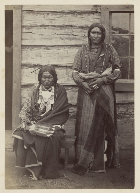 Sons of the Arapaho Chief, Little Raven [Little Bear and Shield
