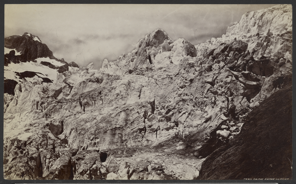 On the Rohne Glacier (Getty Museum)