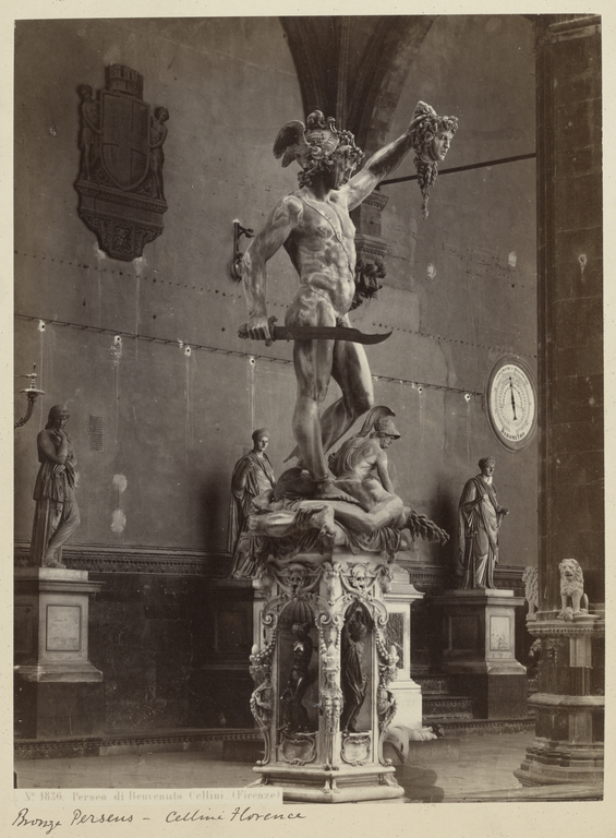 perseus by benvenuto cellini florence getty museum department organizational chart
