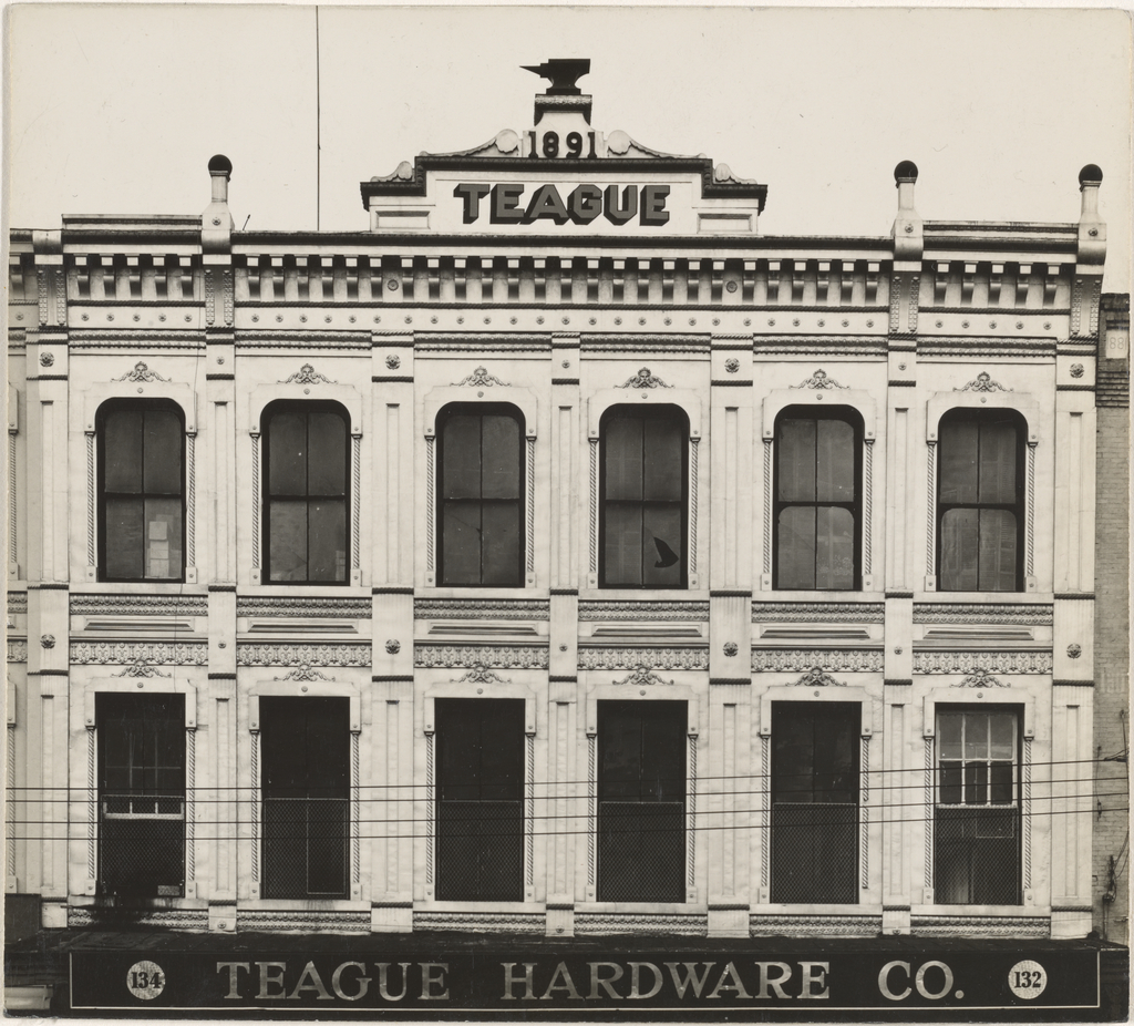 [Alabama City Block, Teague Hardware Company] (Getty Museum)