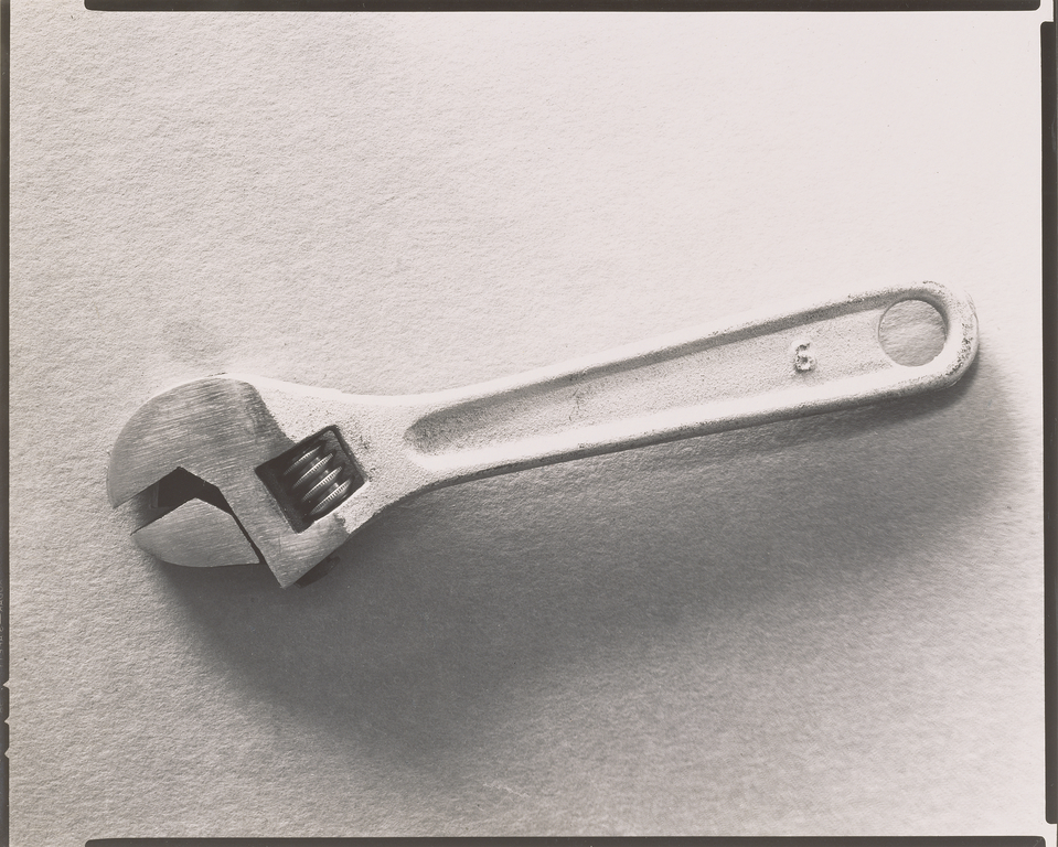 [OpenEnd Crescent Wrench, German Manufacture, 56 Cents] (Getty Museum)